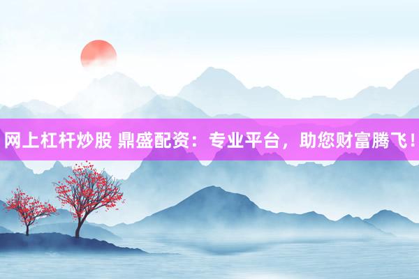 网上杠杆炒股 鼎盛配资：专业平台，助您财富腾飞！